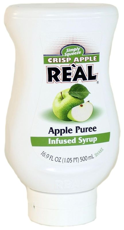 Photo 1 of  Apple Reàl, Apple Puree Infused Syrup, 16.9 FL OZ Squeezable Bottleexp 2025 