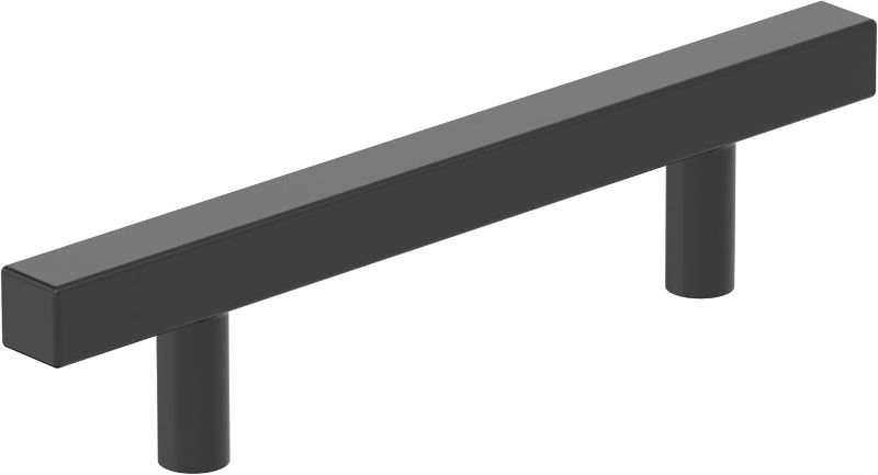 Photo 1 of Amerock BP37171MB Everyday Modern Cabinet Pull, 3-3/4 in (96 mm) Center-to-Center, Matte Black
