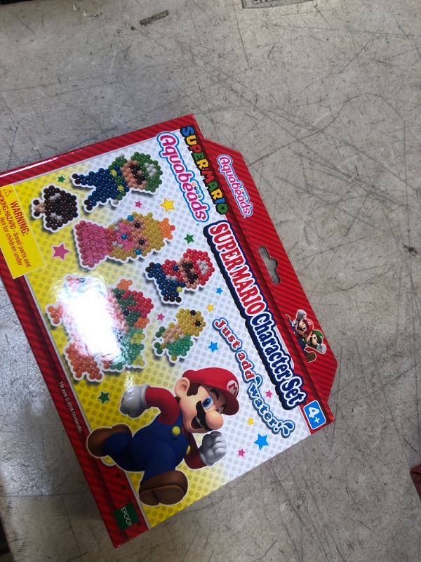 Photo 2 of Aquabeads Super Mario Character Set, Complete Arts & Crafts Kit for Children, Multicolor
