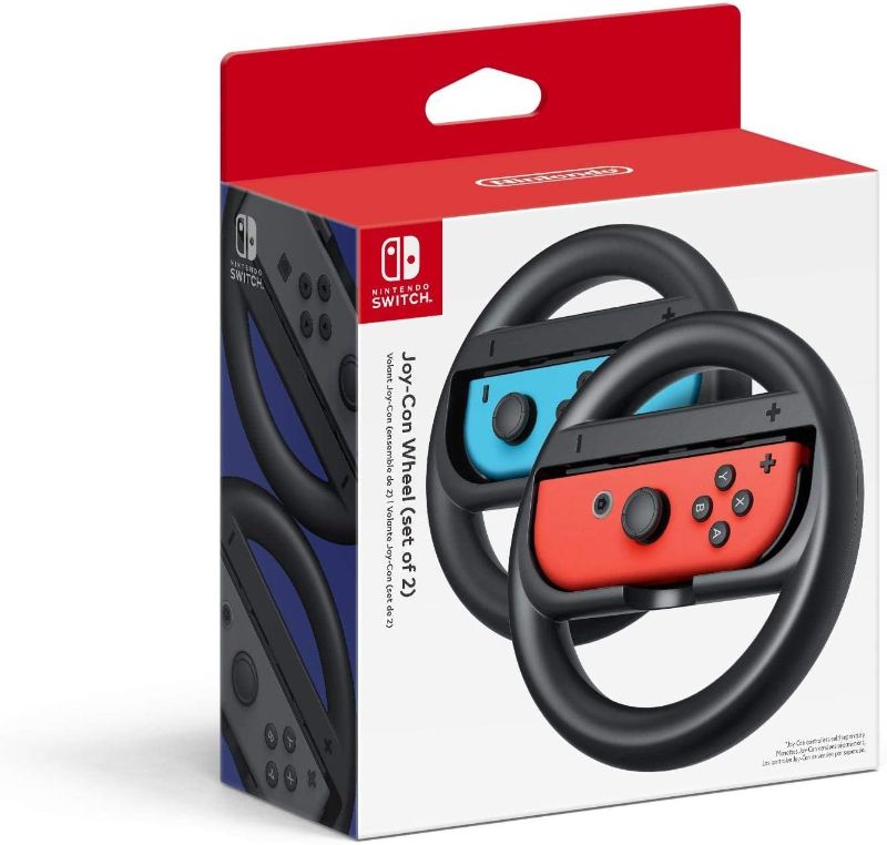 Photo 1 of Nintendo Switch Joy-Con Wheel Accessory Pair
