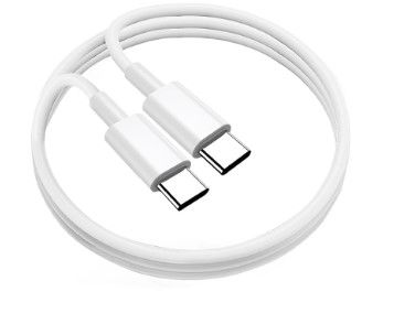 Photo 1 of USB C to USB C Fast Charge Cable Compatible with MacBook Pro?iPhone 15/15Pro/15ProMax, Samsung Galaxy S23, iPad Pro 2021, iPad Air...