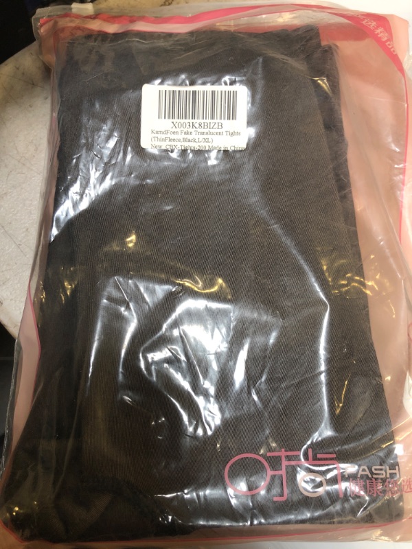 Photo 1 of Fleece Lined Tights for Women - Translucent Warm Tights fleece lined leggings Women, Thick Thermal Velvet Tights SIZE L/XL
