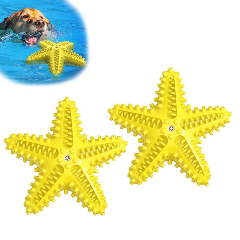 Photo 1 of 2 PACK FLOATING CLEANING POOL DOG TOYS 