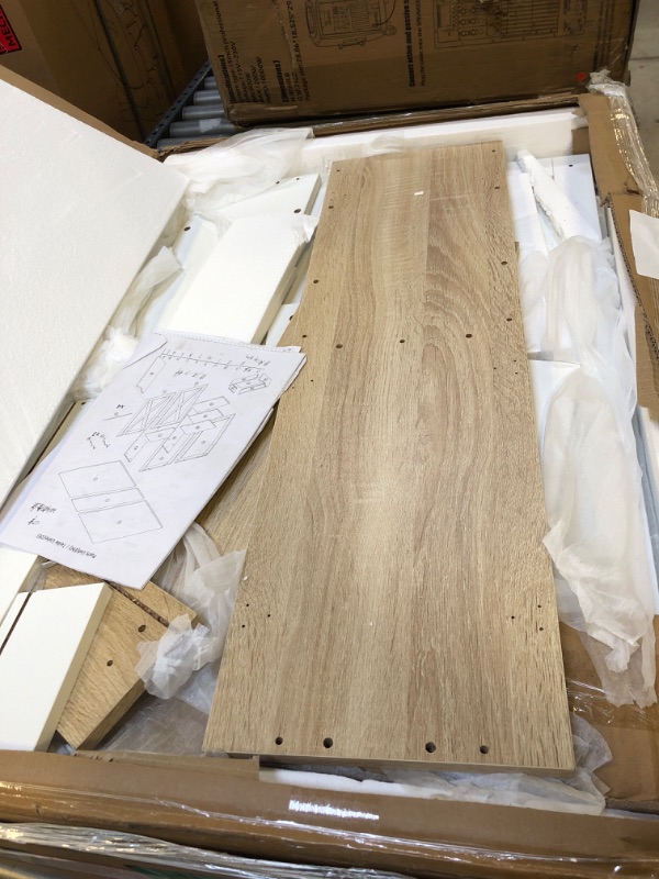 Photo 1 of 3imothrix Folding Dining Table, Dinner Table with Drawer and Storage and Shelves, Space Saving Dining Table with 6 Wheels, Kitchen Table for Small Spaces (White)