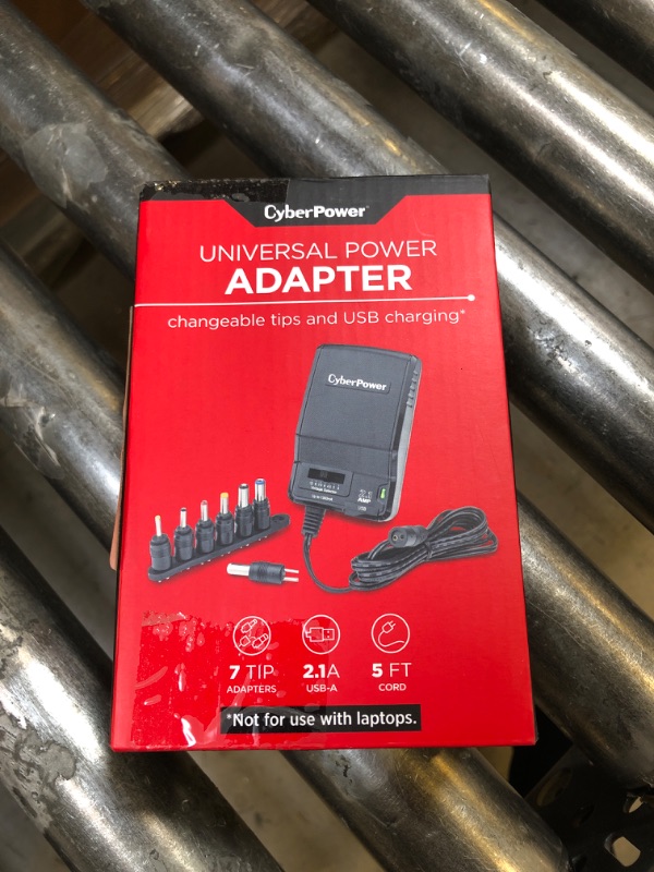 Photo 1 of CyberPower 20 AWG 3-12 V 2.3 in. L Power Adapter