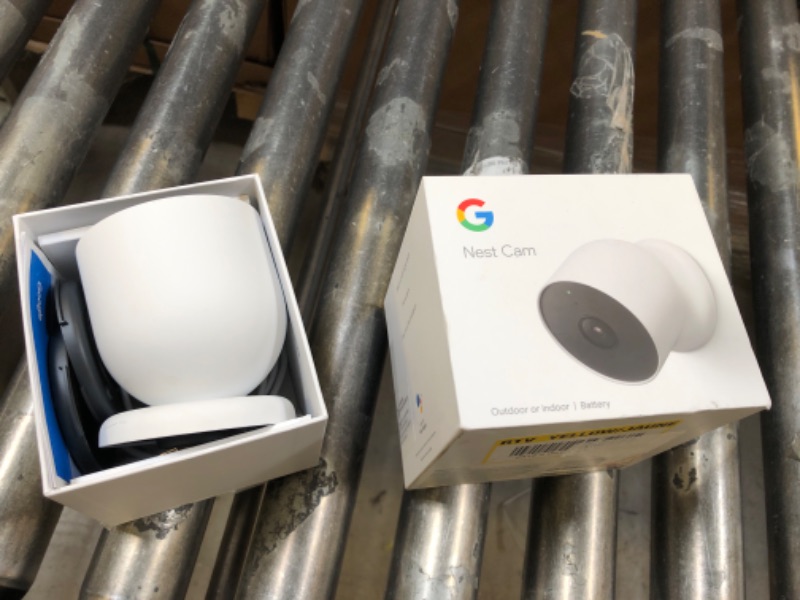 Photo 2 of Google Nest Cam Outdoor or Indoor, Battery - 2nd Generation - 1 Pack 2nd Gen 1 Count (Pack of 1) Nest Cam (Outdoor or Indoor, Battery)