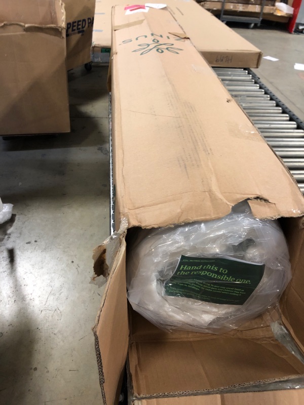 Photo 1 of Zinus 8 Inch Foam and Spring Hybrid Mattress [New Version], Fiberglass Free, Medium Firmness, Durable Support, Certified Safe Foams & Fabric, Bed-in-A-Box, Short Queen White Short Queen 8" Spring & Foam (New Box)