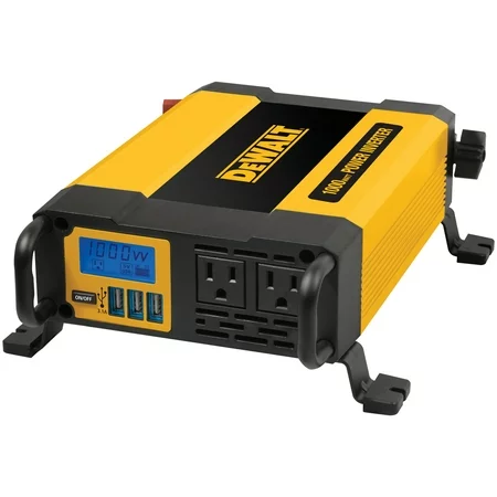 Photo 1 of DeWALT 1000-Watt Portable Car Power Inverter w/ Triple USB Ports