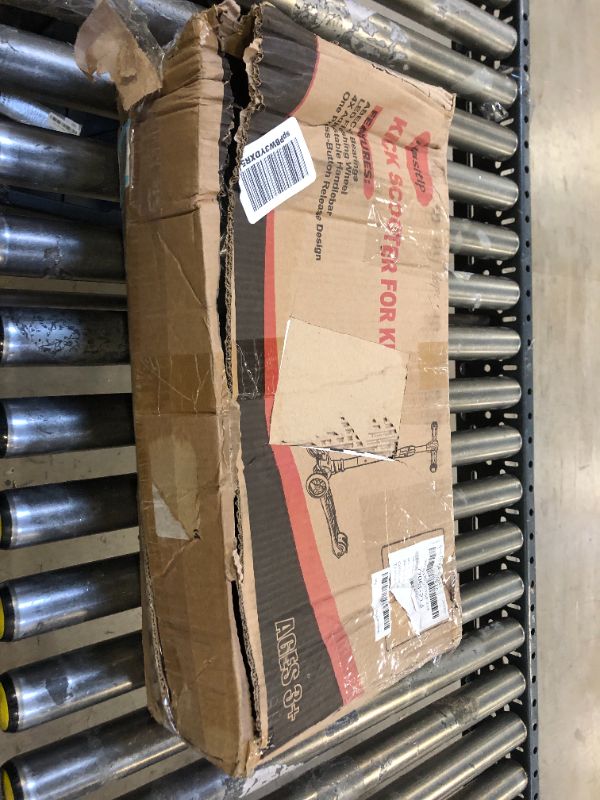 Photo 1 of Scooters for Kids Age 3-5, Kick Scooter for Boys Girls Toddlers, 4 Adjustable Height, AEBC-9 Bearing, 3 Light Up Wheels, Lean to Steer, Outdoor Activities for Children from 3 to 12 Years Old Deep-Black