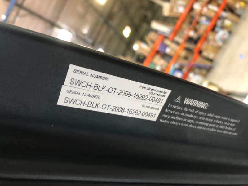 Photo 3 of *FOR PARTS ONLY* Hover-1 Switch 2-In-1 Electric Scooter & Skateboard | 2.5HR Full Charge, Lock & Release Mechanism, Remote Controlled, Safe for Kids, Black