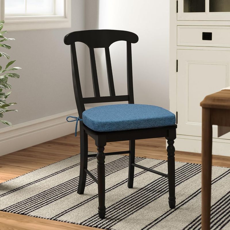 Photo 1 of 4 pack Chair Cushion with Ties for Dining Chairs