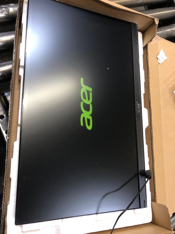 Photo 2 of Acer 21.5 Inch Full HD (1920 x 1080) IPS Ultra-Thin Zero Frame Computer Monitor (HDMI & VGA Port), SB220Q bi