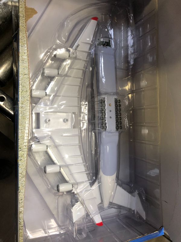 Photo 2 of 1:200 An-225 Antonov Resin Aircraft Model Toy 17 inch Ukraine Painted Mriya Transporter Display Model Plane for Collection