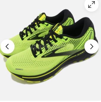 Photo 1 of Brooks Ghost Neon Yellow Black Men Cushion Road Running S
10.5 MENS