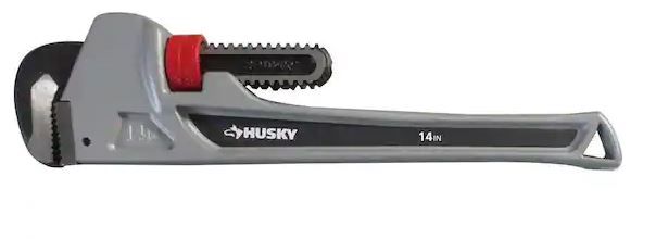 Photo 1 of 14 in. Aluminum Pipe Wrench
