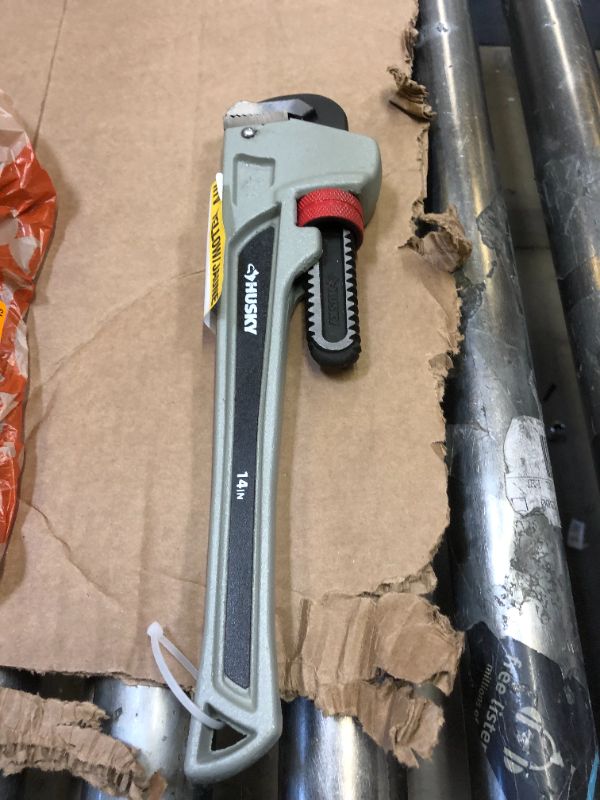 Photo 2 of 14 in. Aluminum Pipe Wrench
