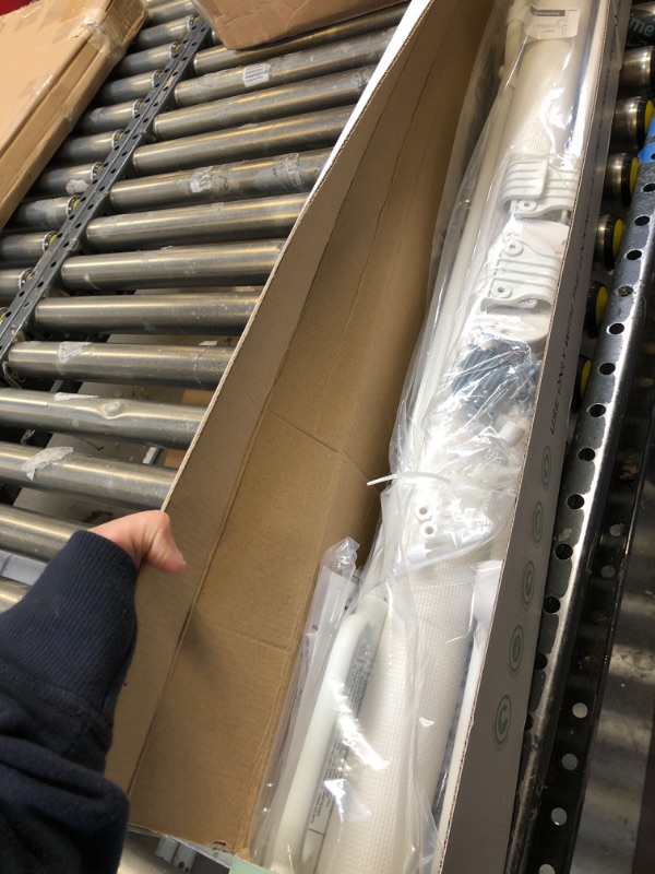 Photo 1 of Momcozy 118 Inch Extra Wide Baby Gate for Retractable Baby Gates for Child and Large Pets Safety Gates for Stairs, Doorways, Hallways, Indoor, Outdoor White 41" Tall x 118" Wide