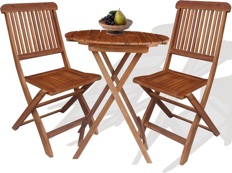 Photo 1 of **TABLE NOT INCLUDED** BTEXPERT Deck Chairs set of 2 
