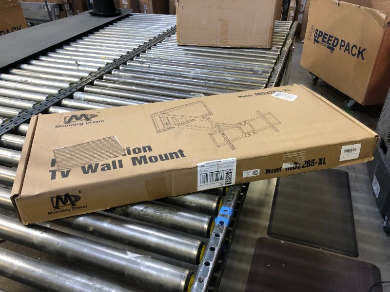 Photo 2 of Mounting Dream Long Arm TV Wall Mount for Most 42-90 Inch TV, 40 Inch Long Extension TV Mount Swivel and Tilt, Full Motion TV Mount Fits Max VESA 800x400mm, 150 lbs. Loading, 16”,18”, 24” Studs