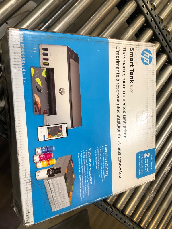 Photo 6 of HP Smart Tank 5101 Wireless All-in-One Color Refillable Supertank Printer, Scanner