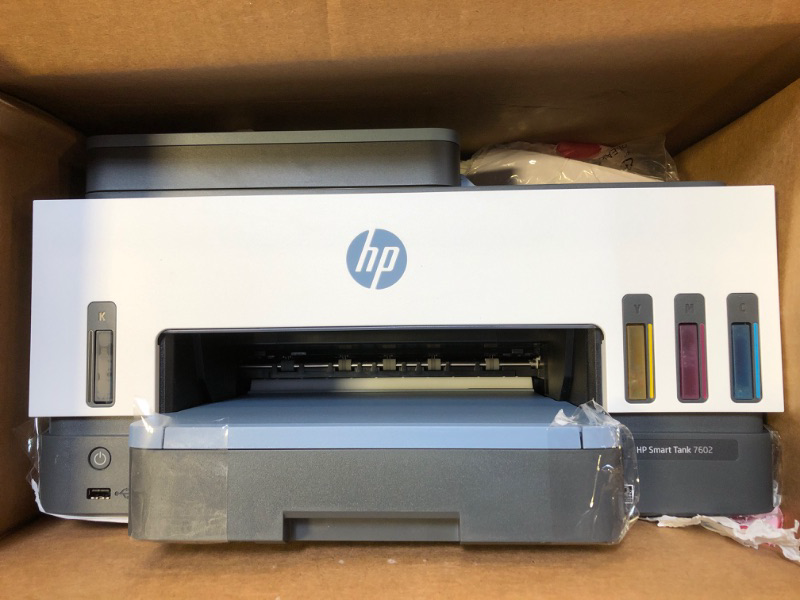 Photo 2 of HP Smart -Tank 7602 Wireless All-in-One Cartridge-free Ink Printer (28B98A),Blue