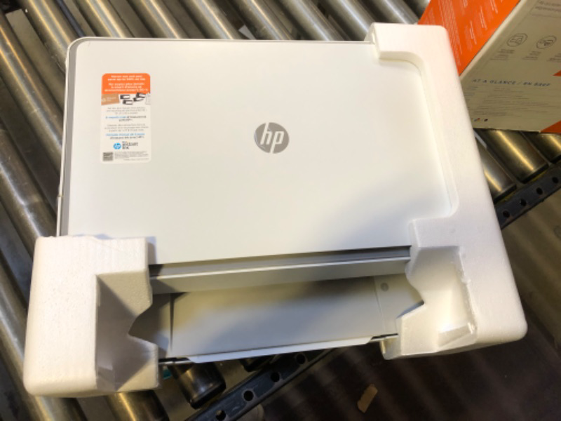 Photo 2 of HP ENVY 6055e Wireless Color Inkjet Printer, Print, scan, copy, Easy setup, Mobile printing, Best for home, Instant Ink with HP+,white New