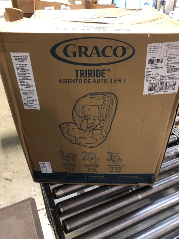 Photo 3 of GRACO TriRide 3 in 1, 3 Modes of Use from Rear Facing to Highback Booster Car Seat, Redmond