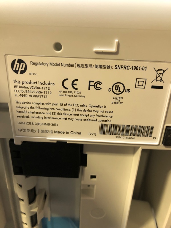 Photo 3 of HP DeskJet 4155e Wireless Color All-in-One Printer