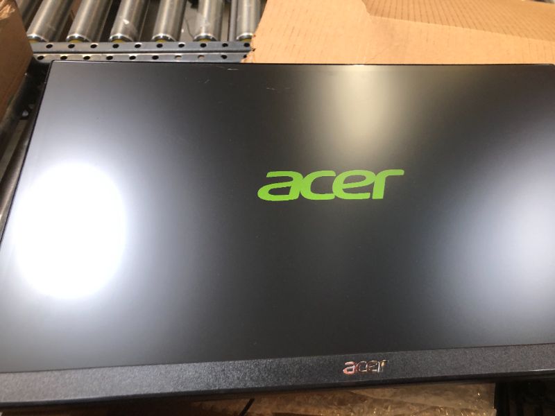 Photo 2 of Acer 21.5 Inch Full HD (1920 x 1080) IPS Ultra-Thin Zero Frame Computer Monitor (HDMI & VGA Port), SB220Q bi