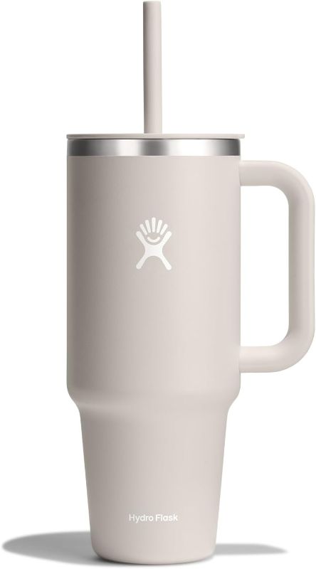 Photo 1 of Hydro Flask All Around Travel Tumbler with Handle Stainless Steel Double-Wall Vacuum Insulated
