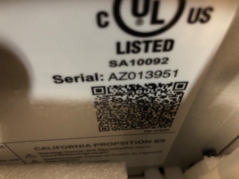 Photo 6 of **READ NOTES**GE Profile Opal | Countertop Nugget Ice Maker w/ 1 gal sidetank | 2.0XL Version | Ice Machine with WiFi Connectivity | Stainless Steel Opal 2.0+XL Side Tank Stainless Steel