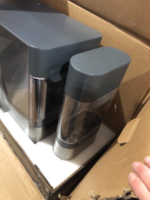 Photo 7 of **READ NOTES**GE Profile Opal | Countertop Nugget Ice Maker w/ 1 gal sidetank | 2.0XL Version | Ice Machine with WiFi Connectivity | Stainless Steel Opal 2.0+XL Side Tank Stainless Steel