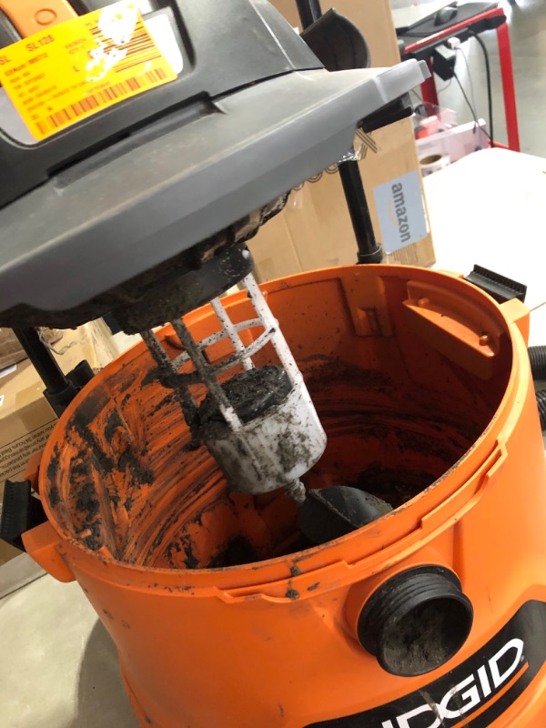 Photo 7 of ***NONREFUNDABLE - NOT FUNCTIONAL - FOR PARTS ONLY - SEE COMMENTS***
RIDGID 16 Gallon 6.5 Peak HP NXT Shop Vac Wet Dry Vacuum with Cart, Fine Dust Filter, Locking Hose and Accessories