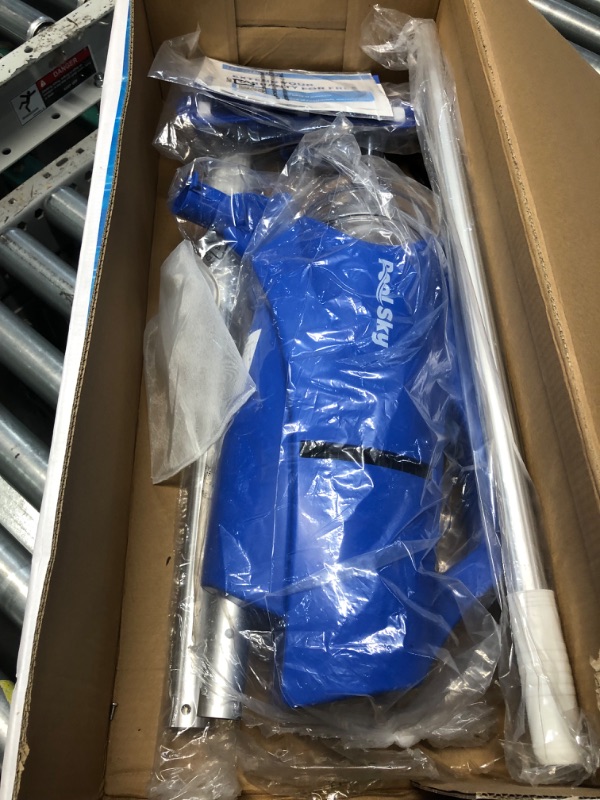 Photo 1 of Cordless Pool Vacuum for Inground & Above Ground Pools, Handheld Pool Vacuum w/ Telescopic Pole, Rechargeable Swimming Pool Cleaner for Spas and Hot Tubs, Powerful Suction for Sand and Debris