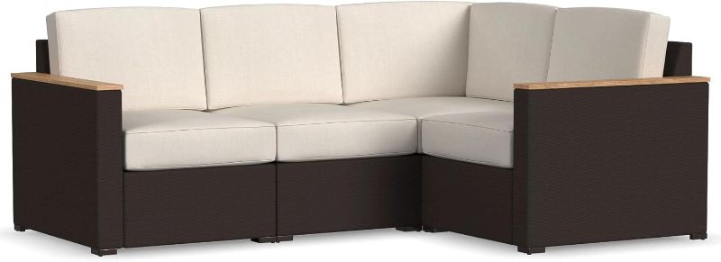 Photo 1 of **MULTIPLE BOXES
TRUCK/TRAILER PICKUP**
Homestyles 6800-40 4-Seat Sectional, Beige/Brown Beige / Brown 4 Seat