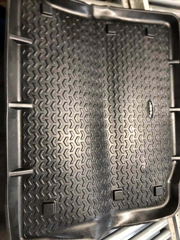 Photo 2 of Rugged Ridge 12975.49 Floor Liner, Cargo; Black, 2018-2020 Jeep Wrangler JL 4 Dr JLU 4-Door, Cargo Liner Only