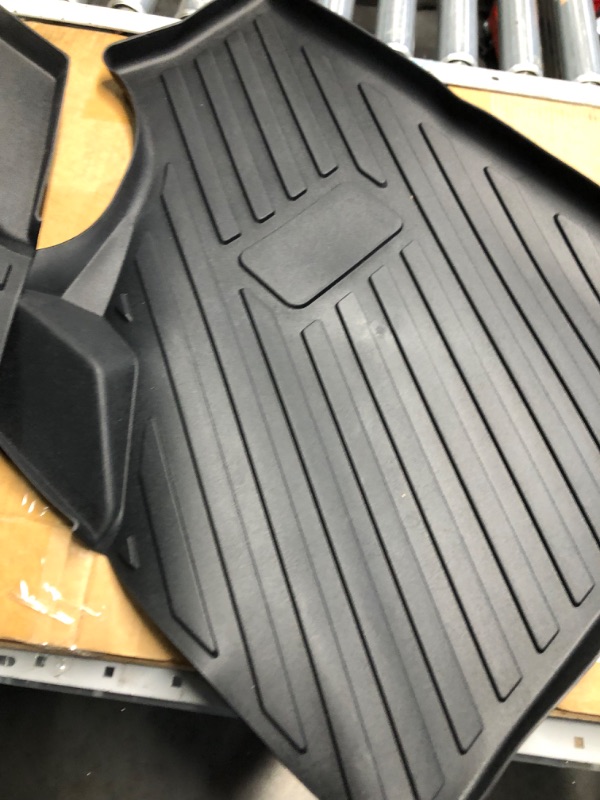 Photo 4 of Kemimoto Defender Floor Mats TPE First Row Floor Pads Liner Compatible with Can Am Defender and Defender Max HD5/ HD8/ HD10 2016 17 18 19 20 21 22