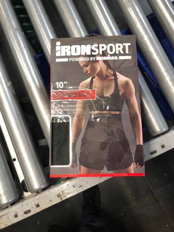 Photo 1 of **BUNDLE OF 2 (NON REFUNDABLE)**
IRONSPORT Iron Sport Womans 10IN Slimmer Belt - Black Silicone Ab Roller for Upper Body - Sheds Excess Water, Sculpts & Tones Core