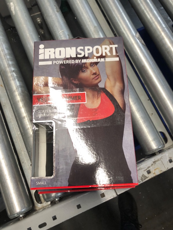 Photo 2 of **BUNDLE OF 2 (NON REFUNDABLE)**
IRONSPORT Black Polyester Iron Sport Vested Slimmer Belt - Waist Trimmer for Upper Body - Sculpts, Trims, and Burns More Calories - SMALL