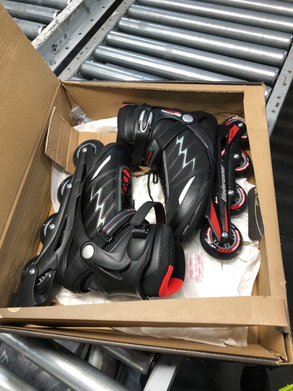 Photo 2 of Bladerunner by Rollerblade Advantage Pro XT Men's Adult Fitness Inline Skate, Black and Red, Inline Skates 10