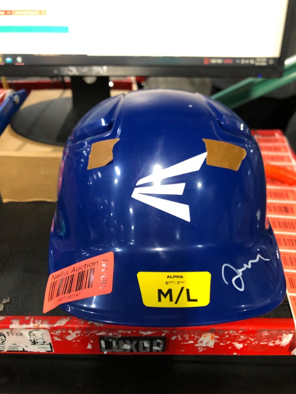 Photo 1 of Easton | Alpha Baseball Batting Helmet | Multiple Sizes/Colors Medium/Large Royal | M/L