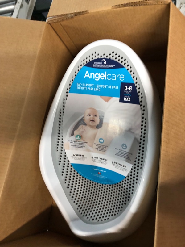 Photo 2 of Angelcare Baby Bath Support (Grey) | Ideal for Babies Less than 6 Months Old