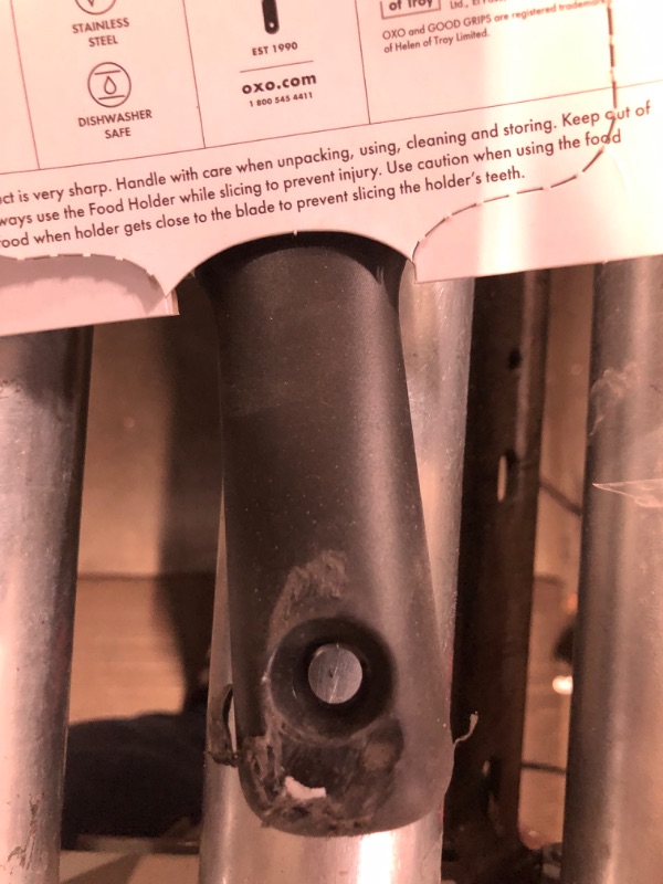 Photo 1 of OXO Good Grips Handheld Mandoline Slicer