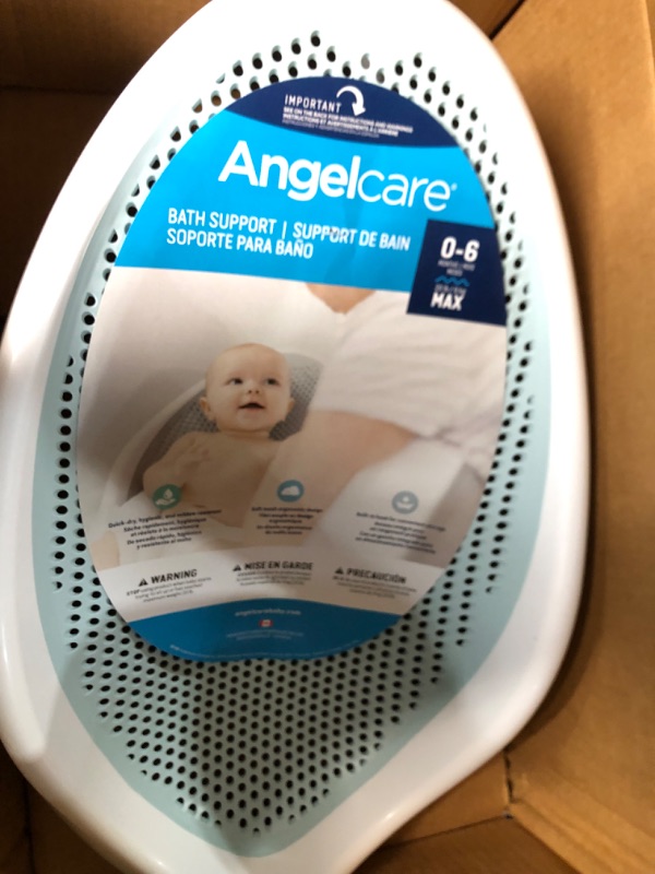 Photo 2 of Angelcare Baby Bath Support (Aqua) | Ideal for Babies Less than 6 Months Old