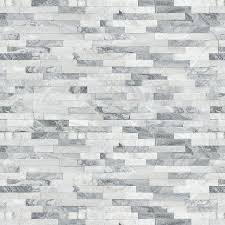 Photo 1 of 
Alaska Gray Ledger Panel 6 in. x 24 in. Natural Marble Wall Tile (6 sq. ft./Case)