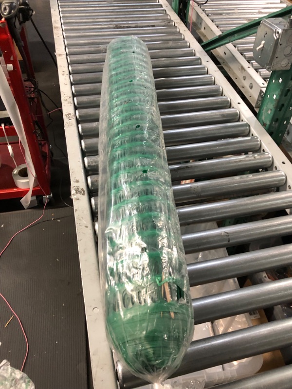 Photo 1 of *SEE NOTES* Safety Fence Construction Plastic Mesh Fencing Roll Temporary Mesh Barrier (200 Ft, Green)