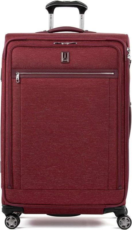 Photo 1 of Travelpro Platinum Elite Softside Expandable Checked Luggage, 8 Wheel Spinner, Large 29-Inch