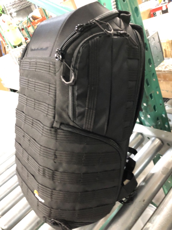 Photo 4 of Lowepro ProTactic 450 AW II Black Pro Modular Backpack with All Weather Cover, Black