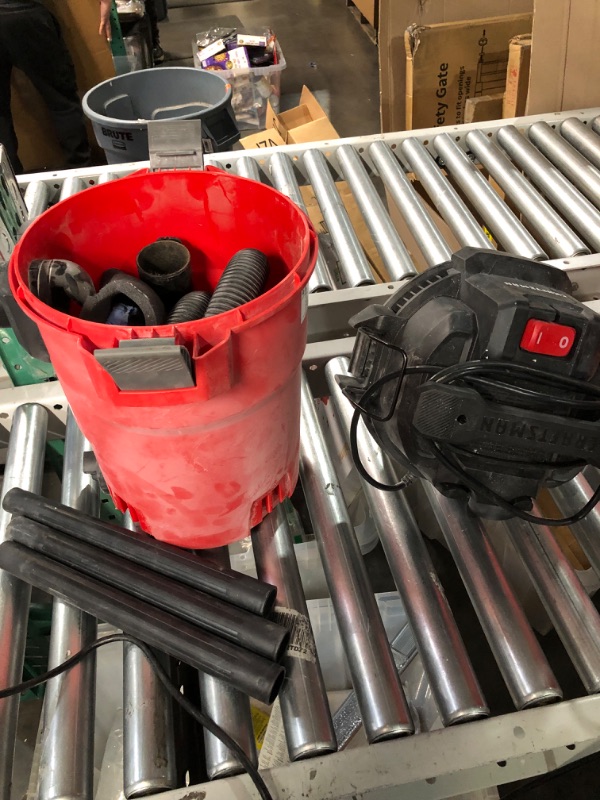 Photo 1 of **SEE NOTES NEEDS CLEANING 
CRAFTSMAN 4-Gallons 3.5-HP Corded Wet/Dry Shop Vacuum