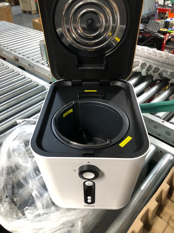 Photo 4 of **OPENED FOR INSPECTION
Electric Composter for Kitchen, iDOO 3L Smart Kitchen Composter Countertop, Auto Home Compost Machine Odorless, Food Cycler Waste Composter Turn Waste to Pre-Compost for Plants (composter)